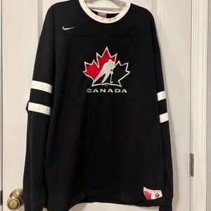 Nike Black Canada Hockey Sweater